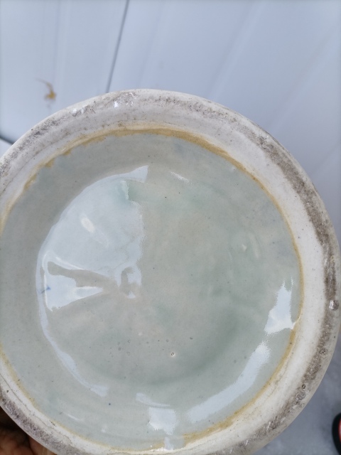 古玩陶瓷青花牡丹花卉雙鋪耳瓶拍賣，當(dāng)前價(jià)格900元