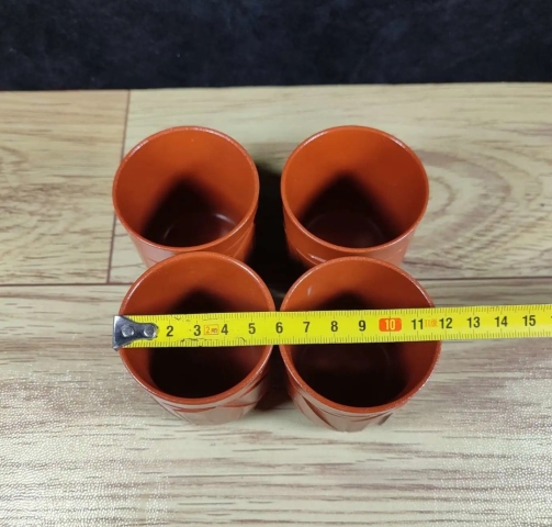 古玩陶瓷出口創(chuàng)匯期花卉紋杯一組拍賣,當(dāng)前價(jià)格260元