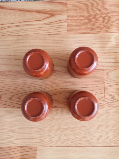 古玩陶瓷出口創(chuàng)匯期花卉紋杯一組拍賣,當(dāng)前價(jià)格260元