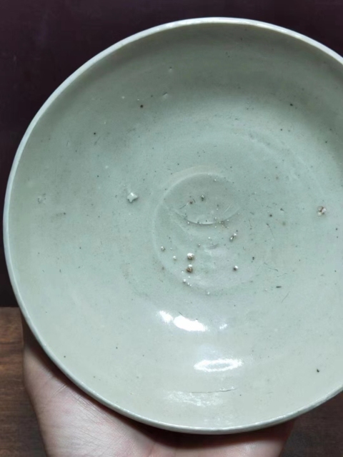 古玩陶瓷元代.卵白釉碗拍賣，當前價格2600元