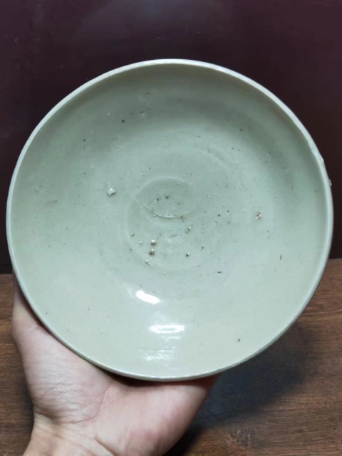 古玩陶瓷元代.卵白釉碗拍賣，當前價格2600元