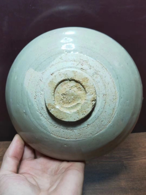 古玩陶瓷元代.卵白釉碗拍賣，當前價格2600元