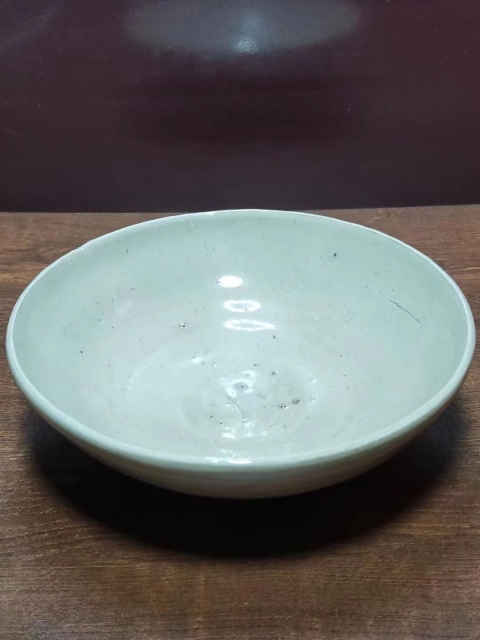 古玩陶瓷元代.卵白釉碗拍賣，當前價格2600元