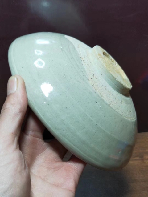古玩陶瓷元代.卵白釉碗拍賣，當前價格2600元