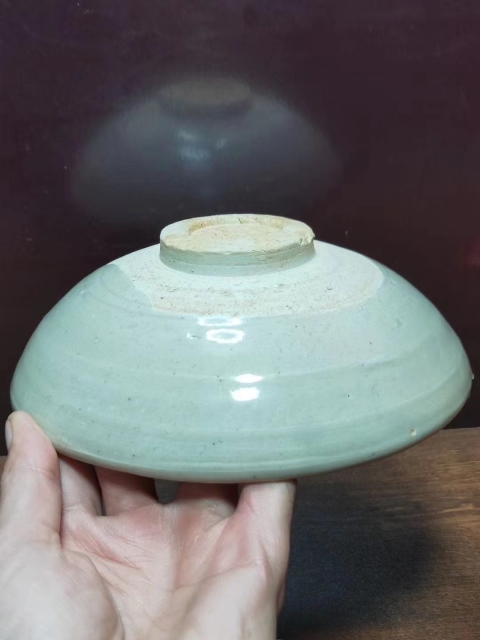 古玩陶瓷元代.卵白釉碗拍賣，當前價格2600元