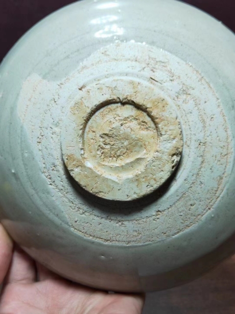古玩陶瓷元代.卵白釉碗拍賣，當前價格2600元