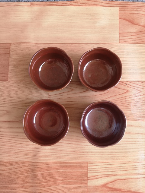 古玩陶瓷八十年代紫金釉黑釉杯拍賣，當前價格260元