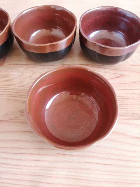 古玩陶瓷八十年代紫金釉黑釉杯拍賣，當前價格260元