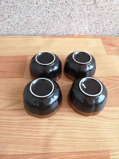 古玩陶瓷八十年代紫金釉黑釉杯拍賣，當前價格260元