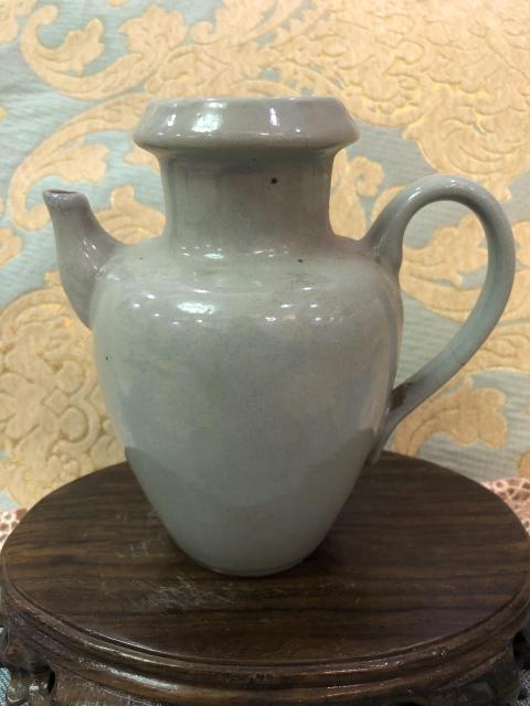古玩陶瓷青釉執壺拍賣,當前價格880元