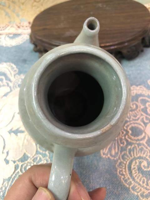 古玩陶瓷青釉執壺拍賣,當前價格880元