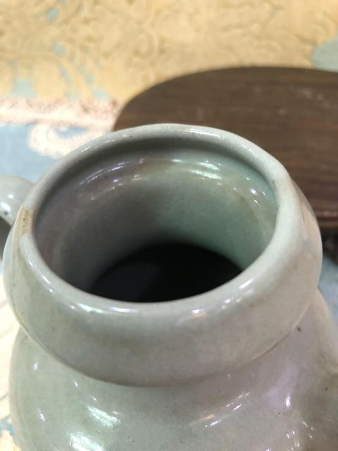 古玩陶瓷青釉執壺拍賣,當前價格880元