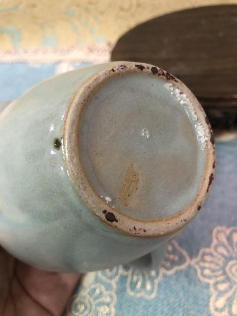 古玩陶瓷青釉執壺拍賣,當前價格880元