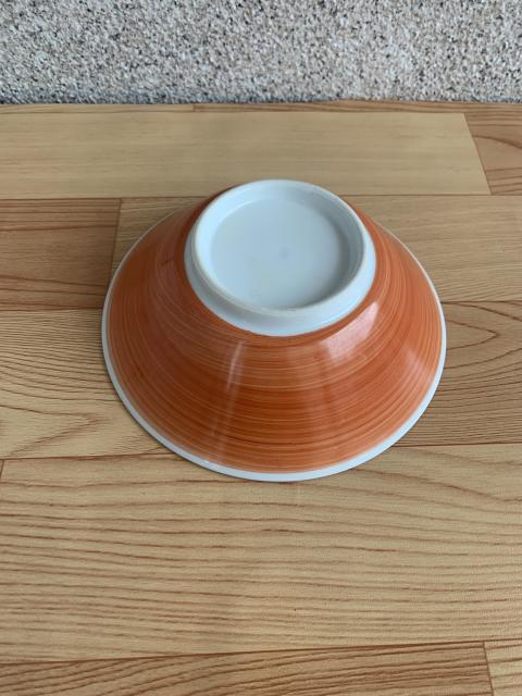古玩陶瓷六十至八十年代鳳紋彩瓷碗拍賣，當前價格220元