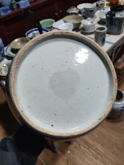 古玩陶瓷清代道光至咸豐纏枝花囍字紋青花蓋罐拍賣，當(dāng)前價格388元