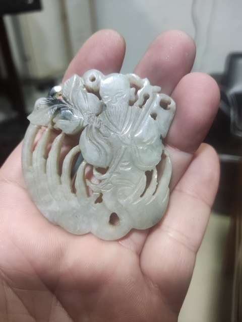 古玩玉器清代仙人騎鳳拍賣,當(dāng)前價(jià)格3000元