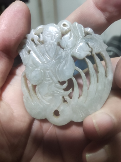 古玩玉器清代仙人騎鳳拍賣,當(dāng)前價(jià)格3000元