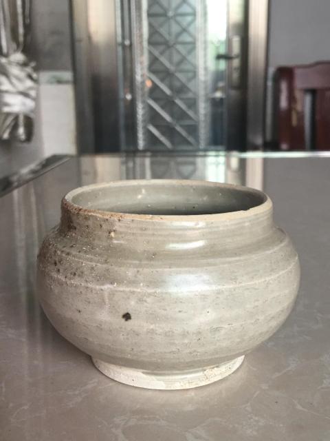 古玩陶瓷青釉蓋罐拍賣，當前價格0元