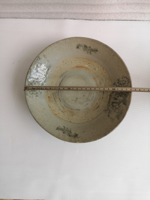 古玩陶瓷清代青花盤拍賣,當(dāng)前價(jià)格580元