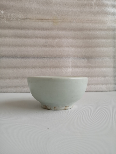 古玩陶瓷清代白釉研缽拍賣，當前價格550元