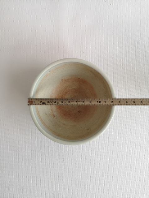 古玩陶瓷清代白釉研缽拍賣，當前價格550元