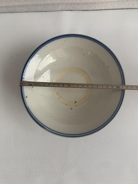 古玩陶瓷民國花卉紋彩繪盤拍賣，當前價格298元