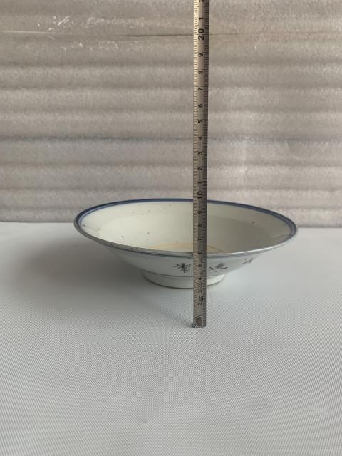古玩陶瓷民國花卉紋彩繪盤拍賣，當前價格298元