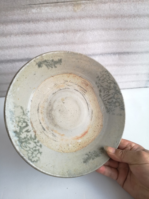 古玩陶瓷清代青花盤拍賣,當(dāng)前價(jià)格580元