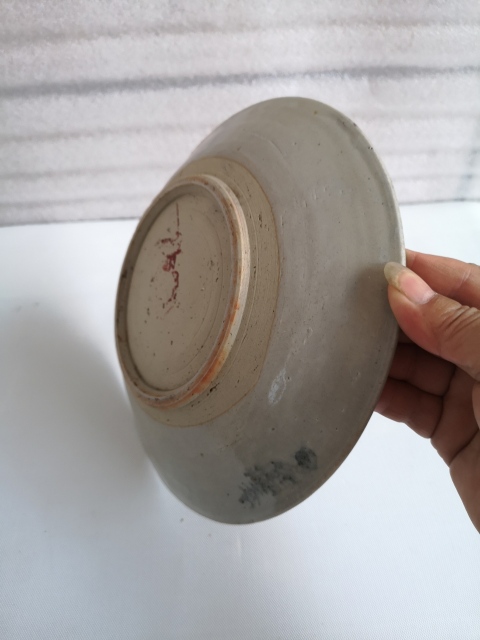 古玩陶瓷清代青花盤拍賣,當(dāng)前價(jià)格580元