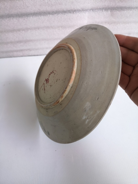古玩陶瓷清代青花盤拍賣,當(dāng)前價(jià)格580元