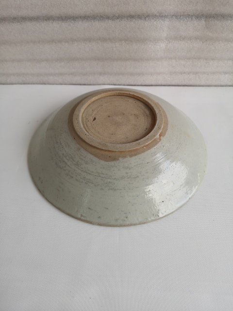 古玩陶瓷清代青花盤拍賣,當前價格580元