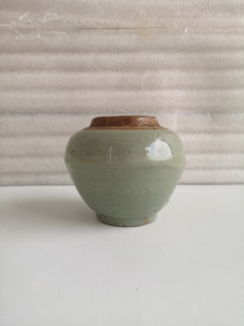 古玩陶瓷清代早期蓋罐拍賣,當前價格680元