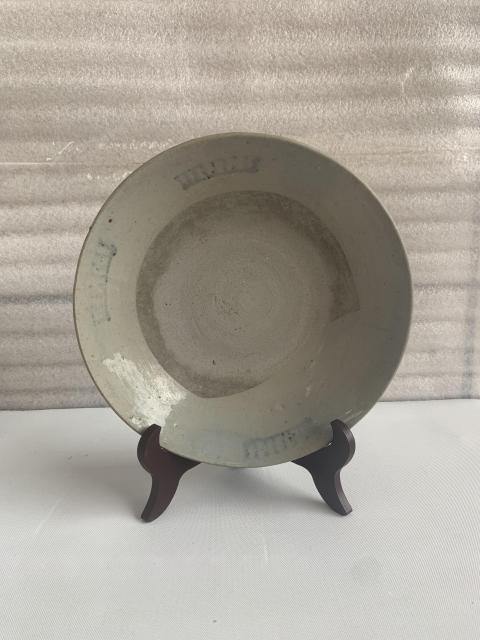古玩陶瓷清代青花盤拍賣,當(dāng)前價(jià)格580元