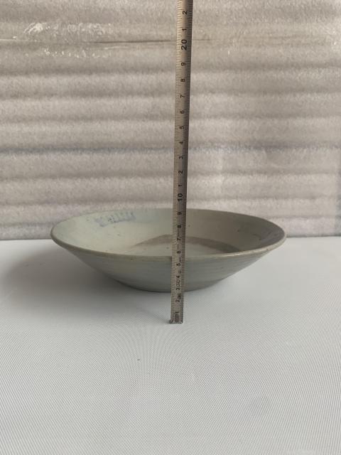 古玩陶瓷清代青花盤拍賣,當(dāng)前價(jià)格580元