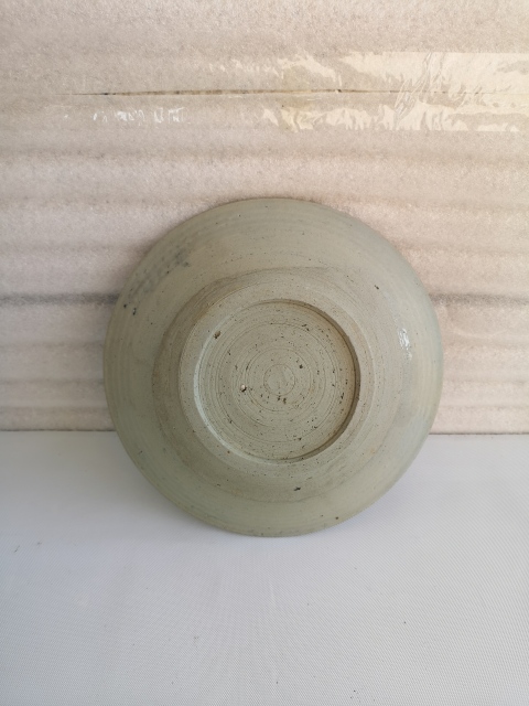 古玩陶瓷清代青花盤拍賣,當(dāng)前價(jià)格580元