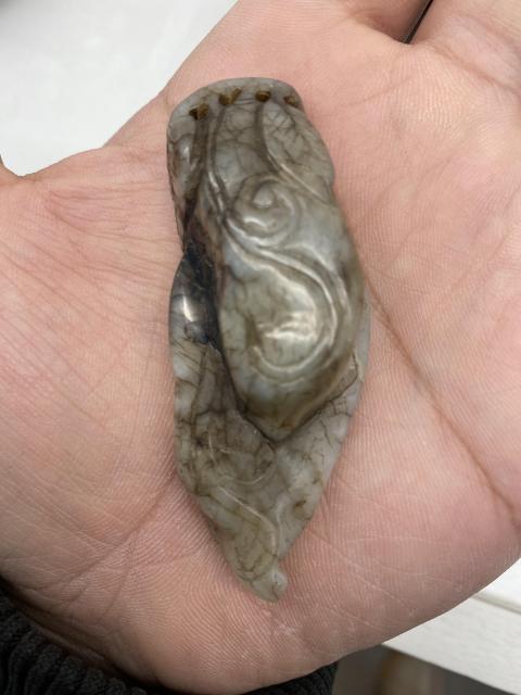 古玩玉器明代和田玉瓜果玉拍賣，當前價格6000元