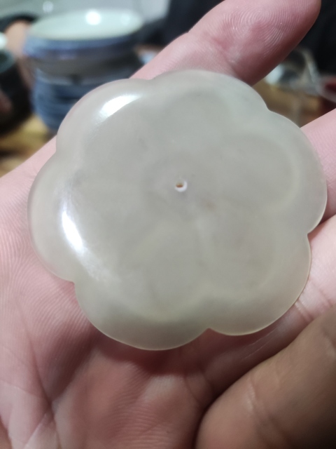 古玩玉器和田雕玉花片拍賣，當前價格368元