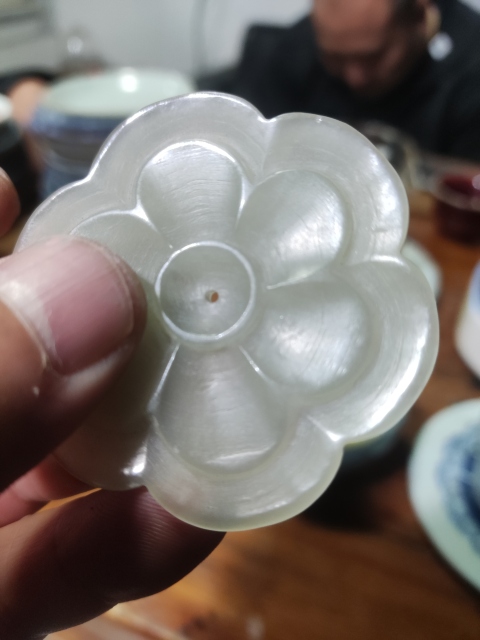 古玩玉器和田雕玉花片拍賣，當前價格368元
