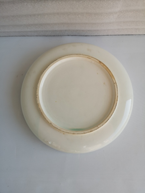 古玩陶瓷歲寒三友松竹梅彩瓷盤拍賣,當前價格398元