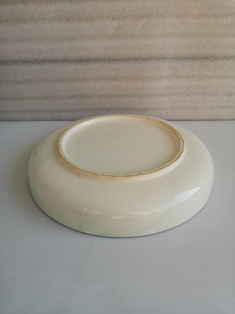 古玩陶瓷歲寒三友松竹梅彩瓷盤拍賣,當前價格398元