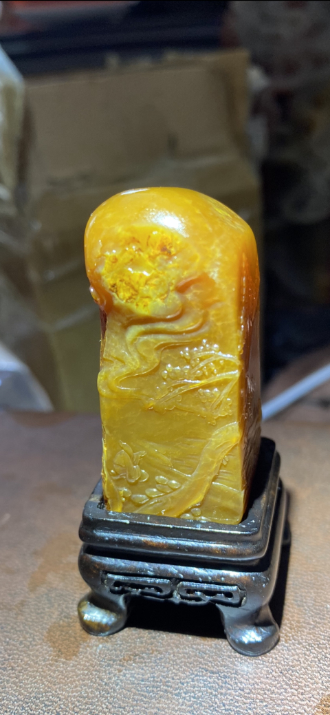 寿山石田黄石印章1点395g TA1155 寿山石田黄石印章1点395g TA1155 寿山石田黄石印章1点395g
