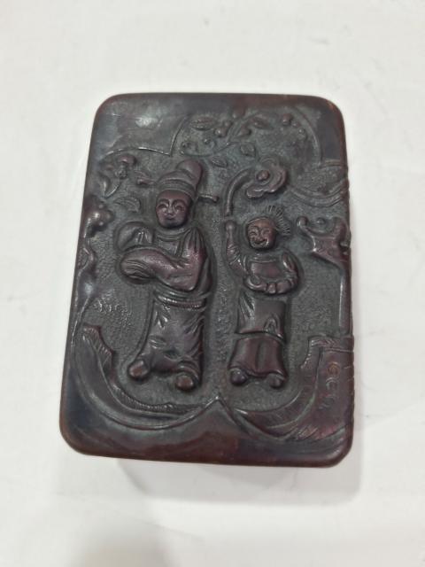 古玩雜項(xiàng)銅盒拍賣，當(dāng)前價(jià)格800元