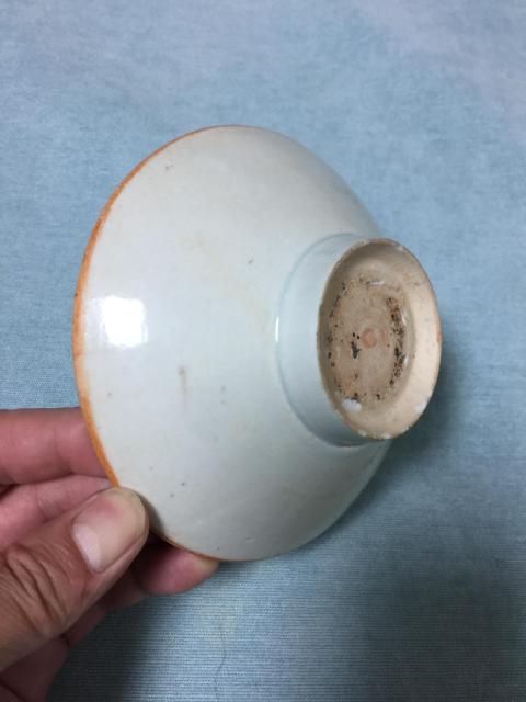 古玩陶瓷影青釉花卉紋碗拍賣，當前價格2500元