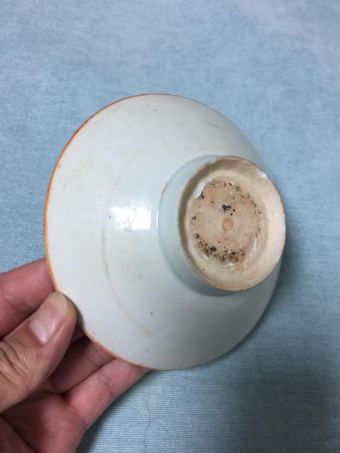 古玩陶瓷影青釉花卉紋碗拍賣，當前價格2500元