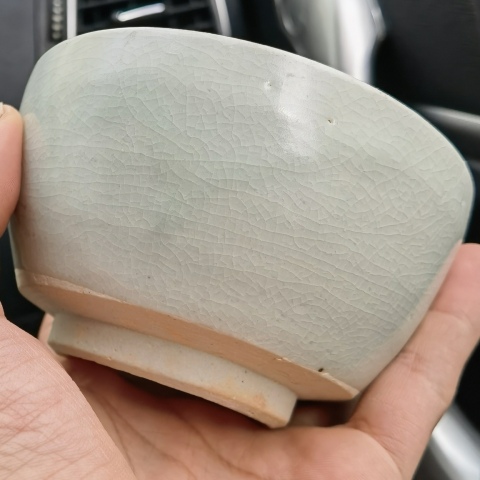 古玩陶瓷宋元：影清圈足筒式香爐拍賣，當前價格4200元