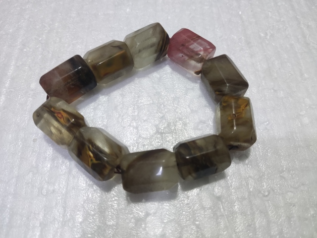 古玩玉器天然水晶手鏈拍賣,當前價格298元