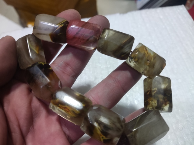 古玩玉器天然水晶手鏈拍賣,當前價格298元
