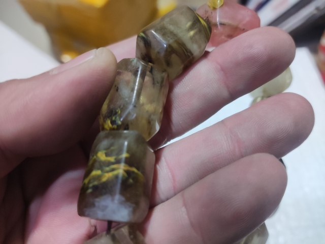 古玩玉器天然水晶手鏈拍賣,當前價格298元