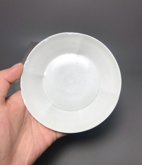 古玩陶瓷精品宋代邢窯白釉五花口洗拍賣,當前價格2888元