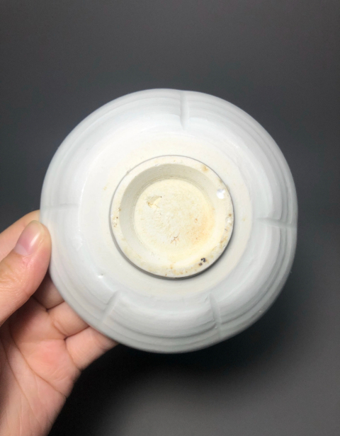 古玩陶瓷精品宋代邢窯白釉五花口洗拍賣,當前價格2888元